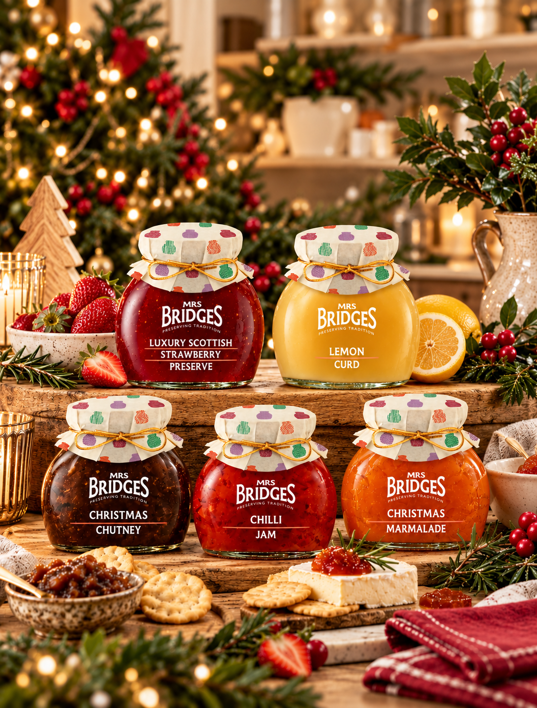Mrs Bridges Christmas Marmalade 250g