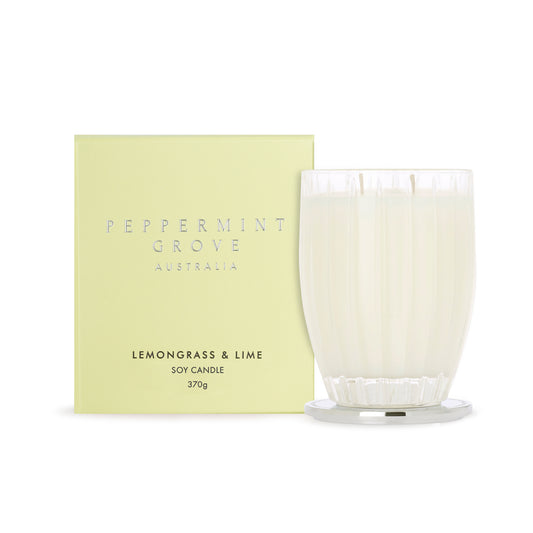 Lemongrass & Lime Soy Candle 370g