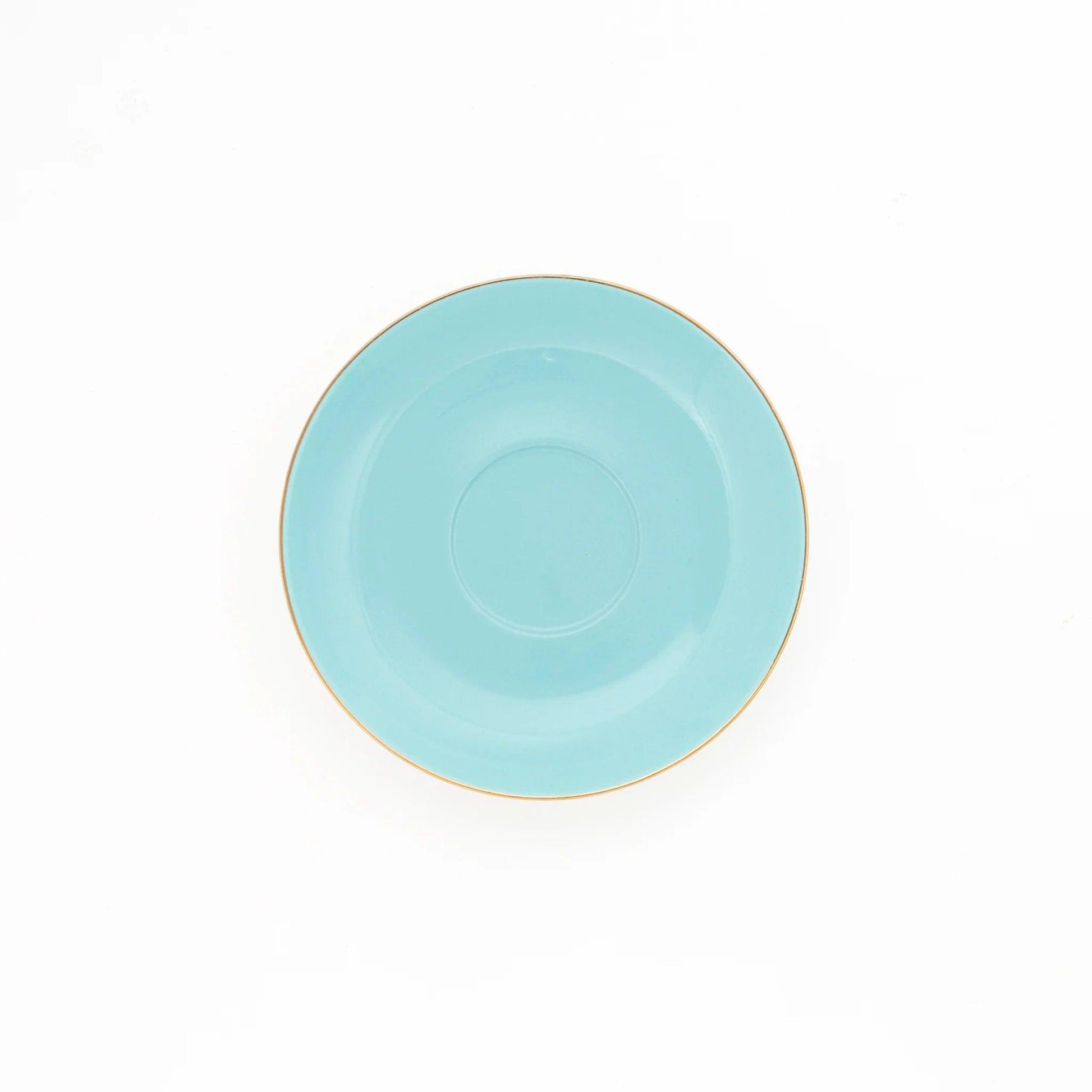 XL Pale Blue Teacup and Saucer - Ginja B