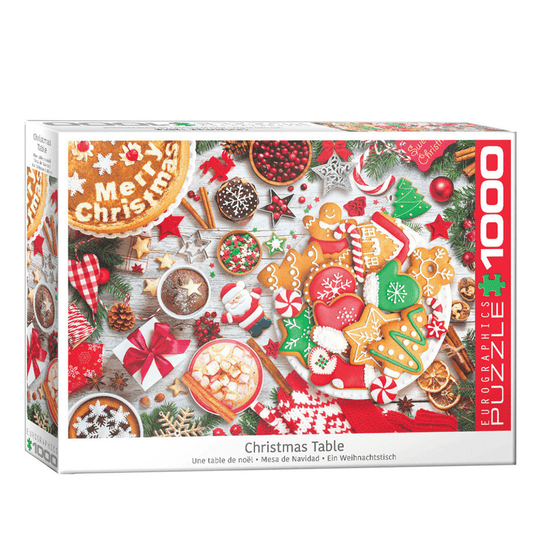 Christmas Table 1000 Piece Jigsaw - Ginja B
