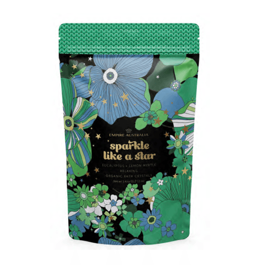 ‘Sparkle Like A Star Eucalyptus And Lemon Myrtle Bath Salts 1 Kilo - Ginja B