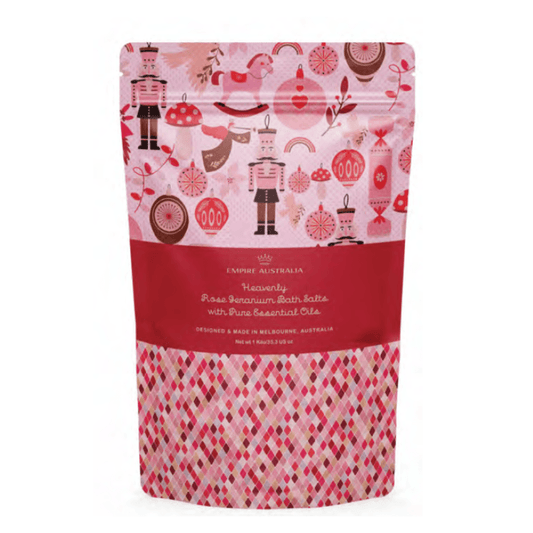 Home Body Rose Geranium Bath Salts 1kg - Ginja B