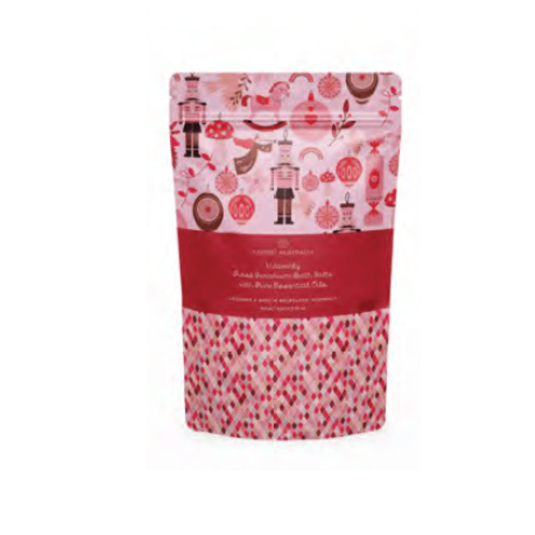 Home Body Rose Geranium Bath Salts 125gms - Ginja B