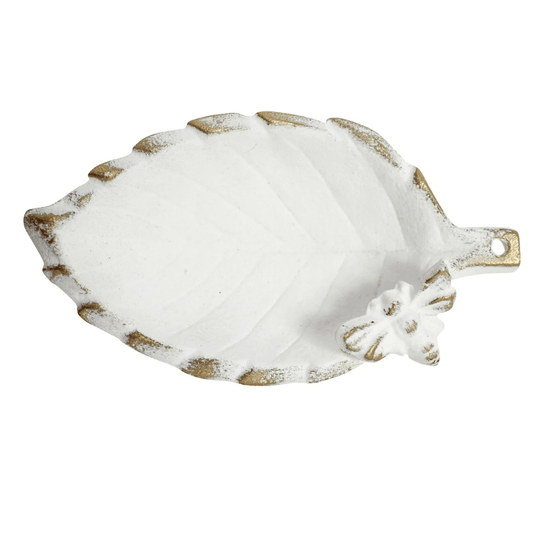 Leaf Design Trinket Plate - Ginja B