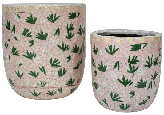 Funky Pink Planters (2) - Ginja B