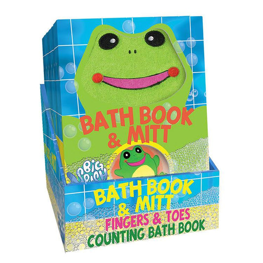 Frog Book And Wash Mitt - Ginja B