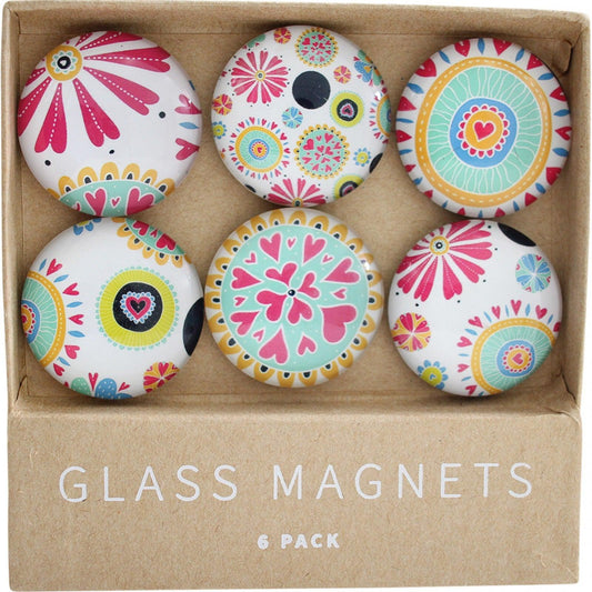 Glass Magnets Carnival