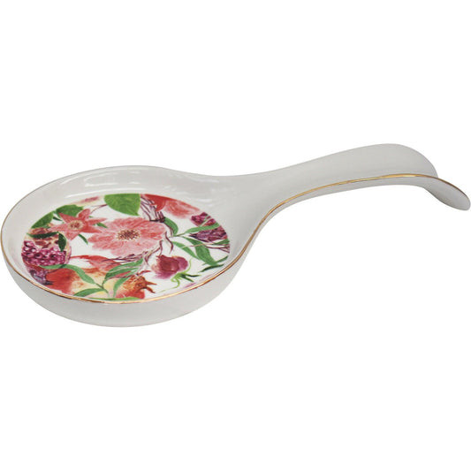 Pomegranate Porcelain Spoon Rest - Ginja B