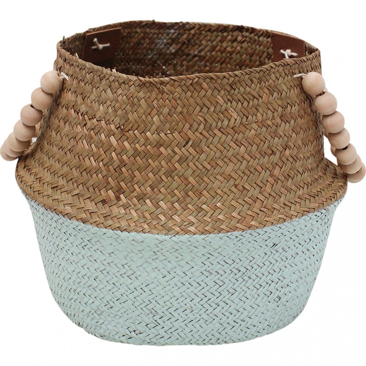 Belly Basket Sage Natural