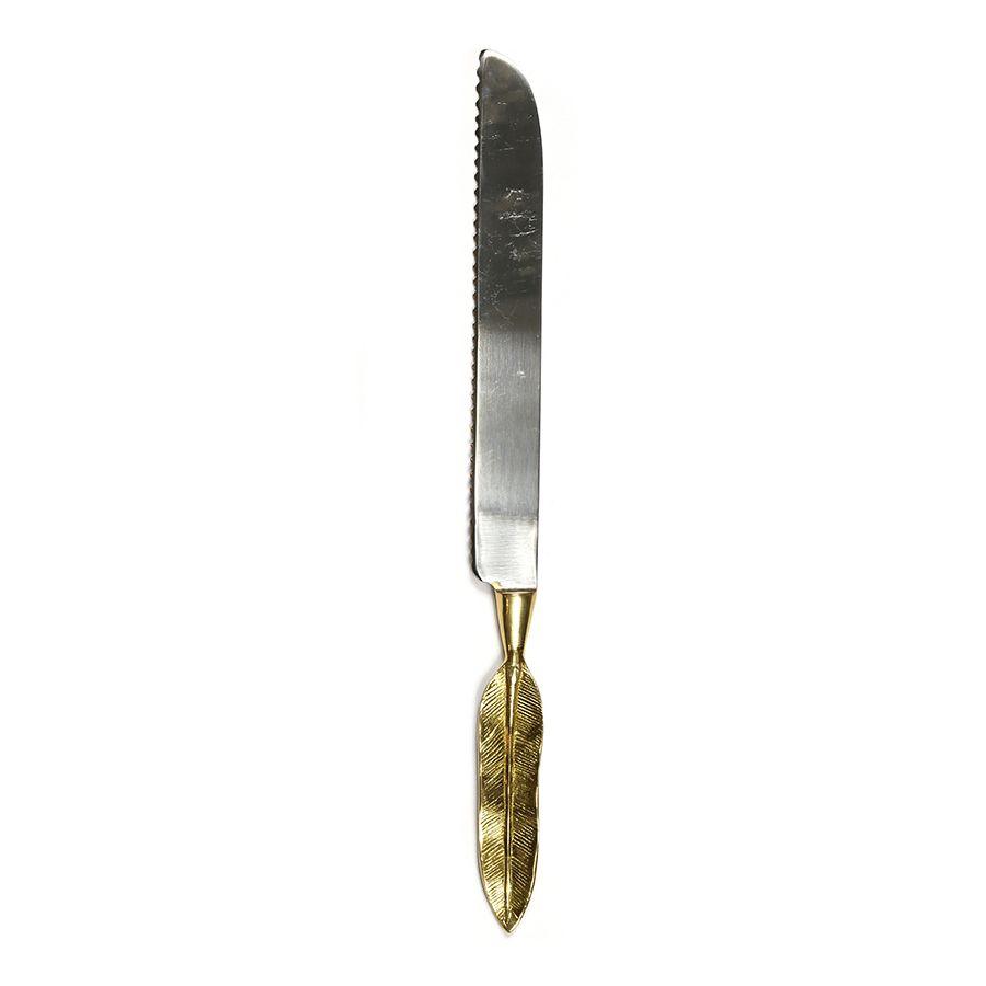 Brass Bread Knife (Steel) - Ginja B