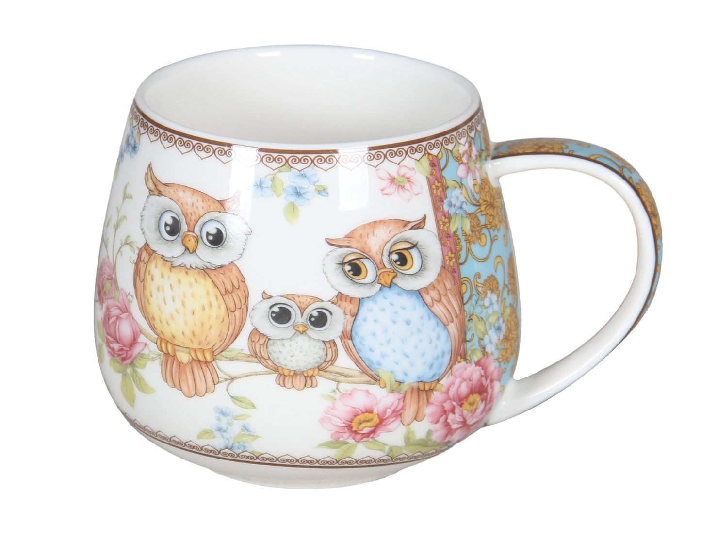 Owls Coffee Mug 400cc - Ginja B