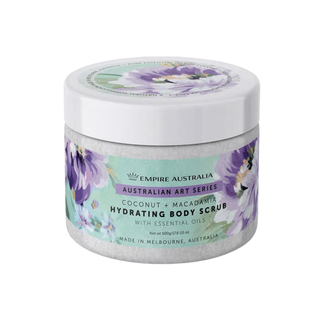 AUSTRALIAN ART SERIES 'Painterly' Body Scrubs 500g - Ginja B