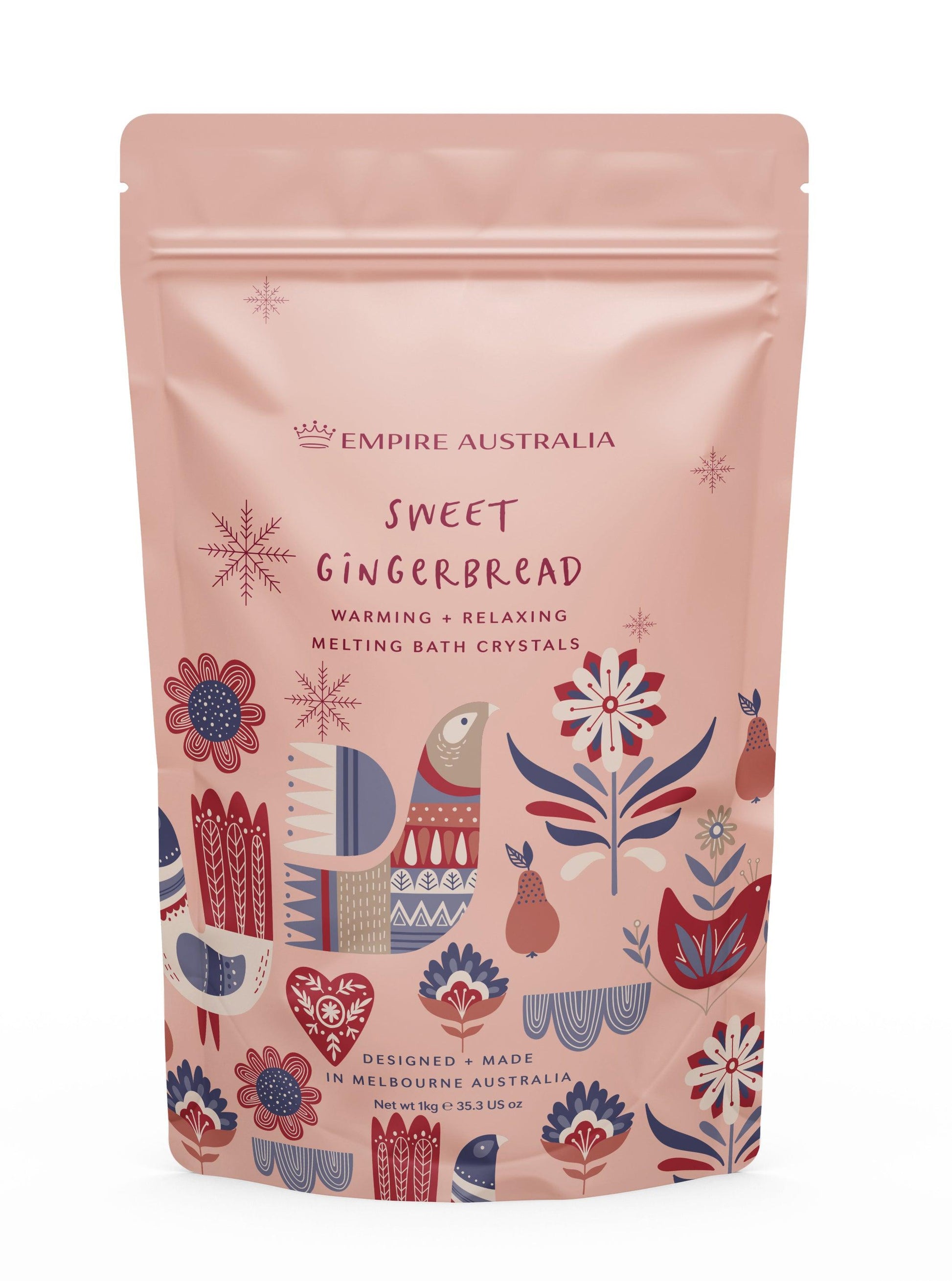 Scandi Sweet Gingerbread Bath Salts 1 Kilo - Ginja B