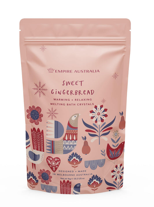 Scandi Sweet Gingerbread Bath Salts 1 Kilo - Ginja B