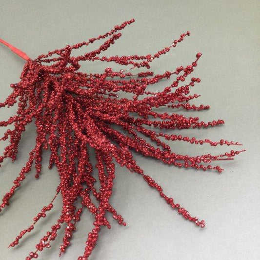 Christmas Red Grass Spray Multi (6) - Ginja B