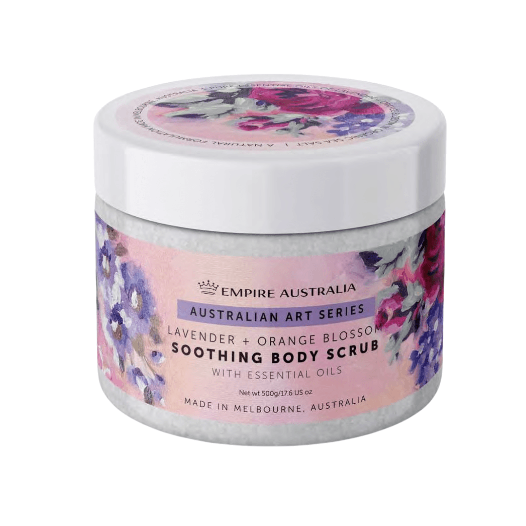 AUSTRALIAN ART SERIES 'Painterly' Body Scrubs 500g - Ginja B