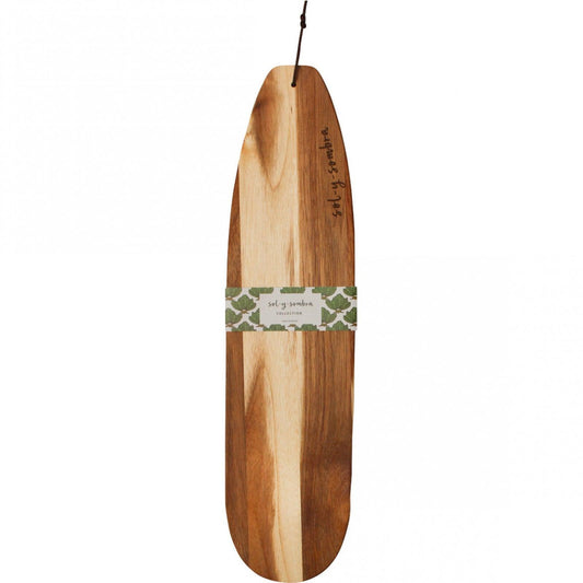 Mal Surfboard Serving Board