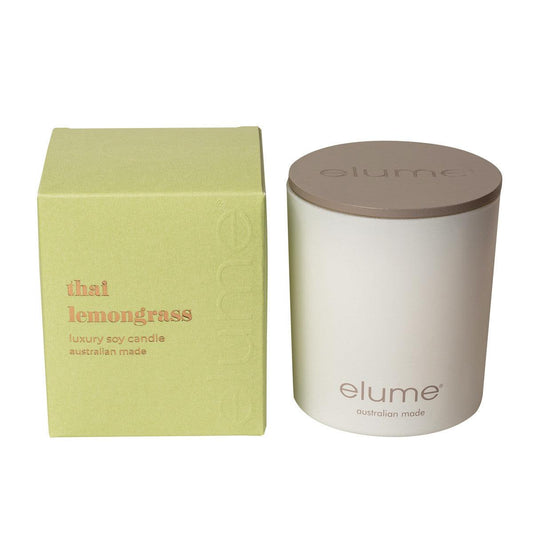 Elume Thai Lemongrass Candle 400gm - Ginja B