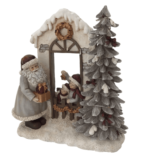 Santa Scene Ornament - Ginja B