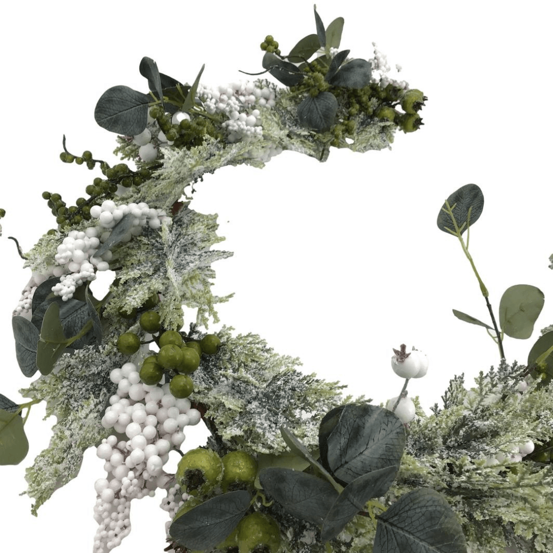 White And Green Berry Garland 6ft - Ginja B