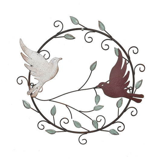Wall Decor Metal Birds 50.8x0.64x49cm - Ginja B