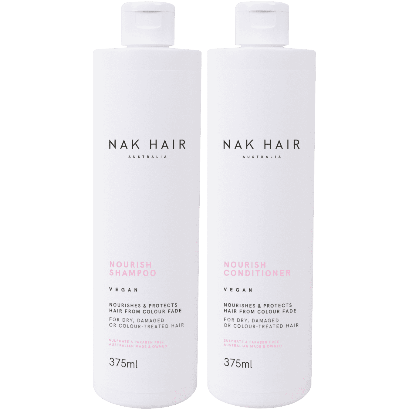 NAK Nourish Shampoo & Conditioner - Ginja B