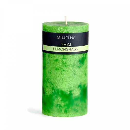 Thai Lemongrass Pillar Candle 4x8 - Ginja B