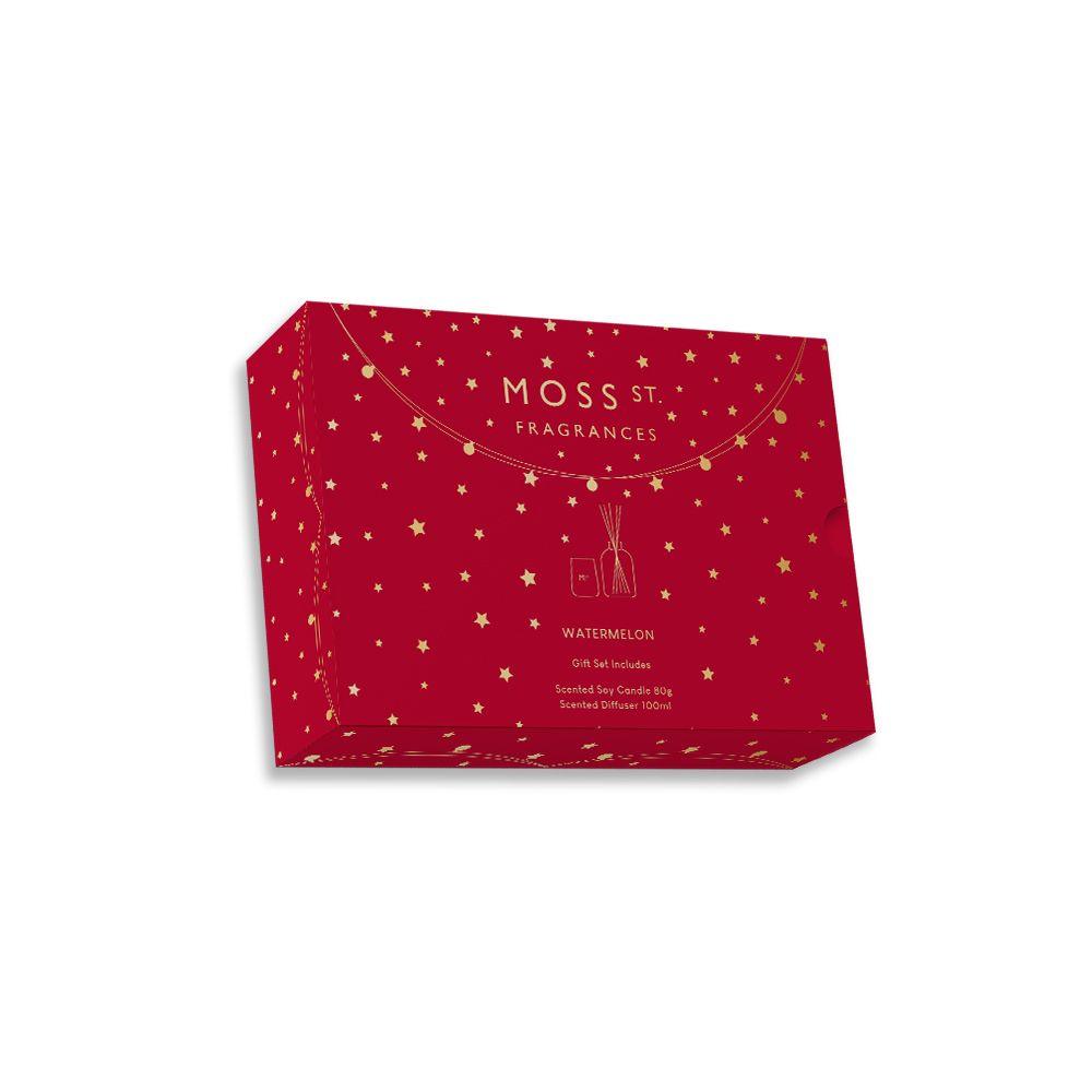 MOSS Street Christmas Mini Candle & Diffuser Gift Set - Ginja B